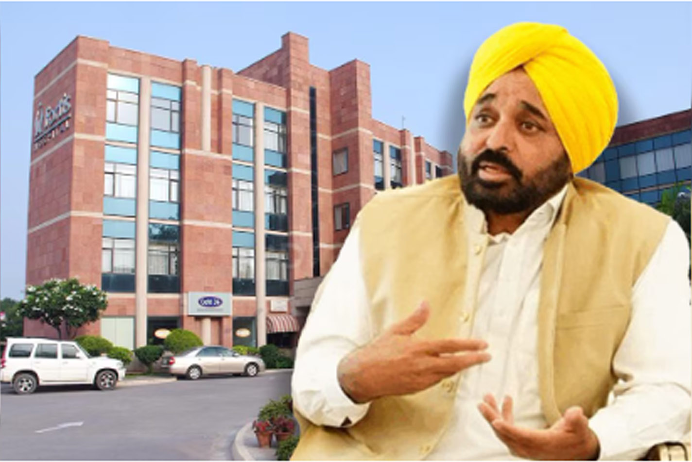 Chief Minister Bhagwant Mann's health deteriorates; admitted to Fortis Hospital in Mohali.